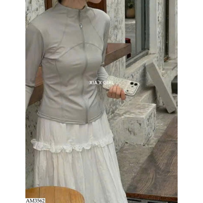 AM3562 ÁO CHỐNG NẮNG CỔ CAO FORM NGẮN