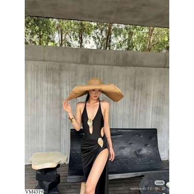 VM4319 VÁY MAXI HỞ LƯNG GỢI CẢM