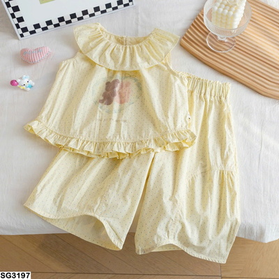 SG3197 SET BỘ SÁT NÁCH CHẤM BI CHO BÉ