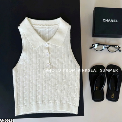 AG0075 ÁO SÁT NÁCH CỔ POLO CHO BÉ GÁI