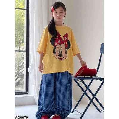 AG0079 ÁO PHÔNG MICKEY DÁNG RỘNG