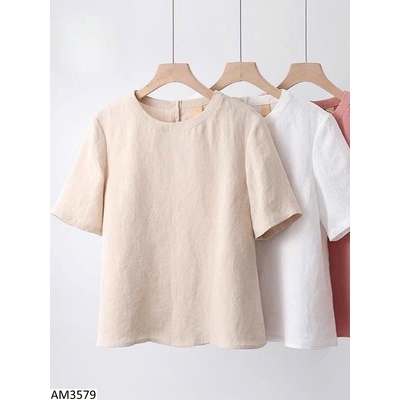 AM3579 ÁO CỘC TAY TRƠN CHO NỮ