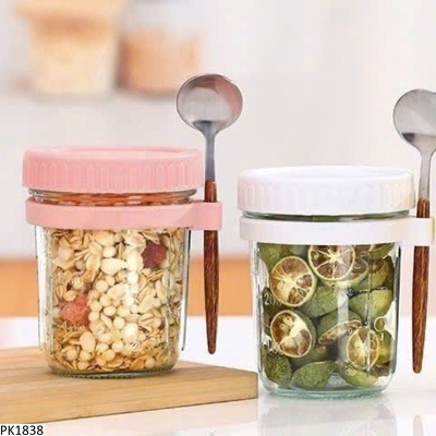 PK1838 SET 2 CỐC KÈM THÌA