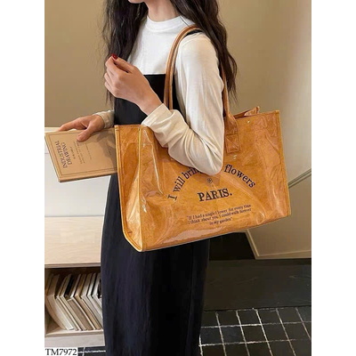 TM7972 TÚI TOTE CHỮ PARIS THỜI TRANG