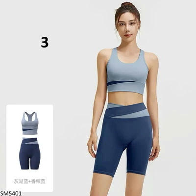 SM5401 BỘ TẬP  NỮ  QUẦN LỬNG