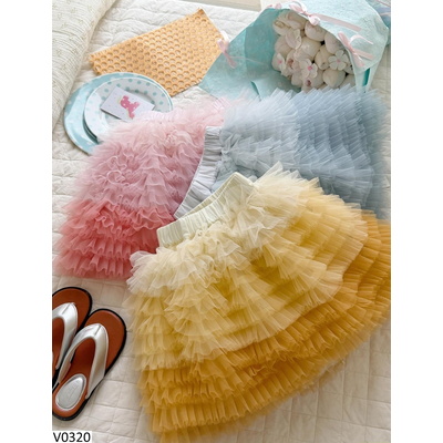 V0320 CHÂN VÁY TUTU LOANG MÀU
