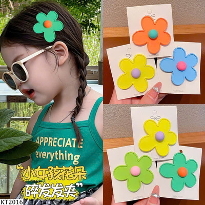 KT2016 SET 6 KẸP TÓC HOA BÉ GÁI
