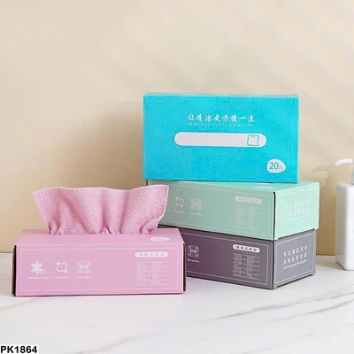 PK1864 COMBO 4 HỘP KHĂN VẢI RÚT ĐA NĂNG