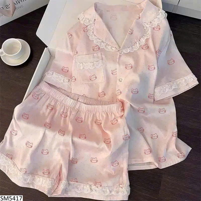 SM5417 BỘ MẶC NHÀ KITTY CHO NỮ