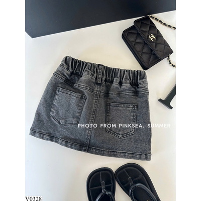 V0328 CHÂN VÁY JEANS CHO BÉ