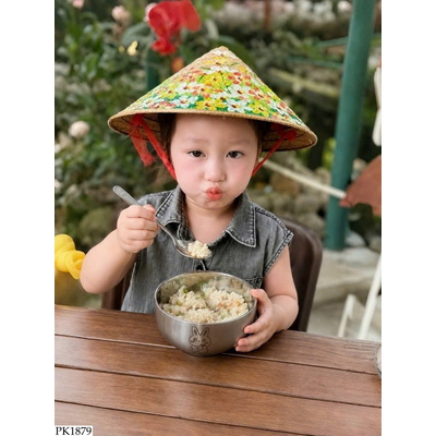 PK1879 BỘ BÁT THÌA DỄ THƯƠNG CHO BÉ ĂN NGON
