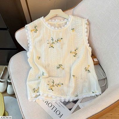 AM3616 ÁO BA LỖ THÊU REN CHO NỮ