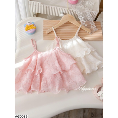 AG0089 ÁO 2 DÂY 2 TẦNG CHO BG