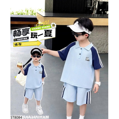 ST8084 SET POLO PHỐI MÀU CHO BT