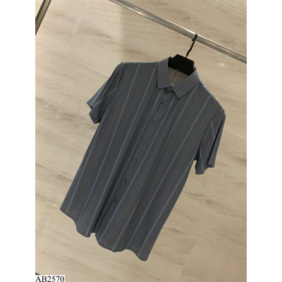 AB2570 ÁO POLO KẺ NAM HÃNG IN BLUE