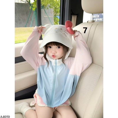 A4050 ÁO CHOÀNG CHỐNG NẮNG HOẠT HÌNH CHO BÉ