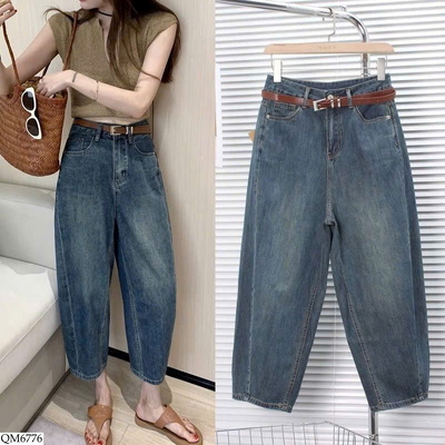 QM6776 QUẦN JEAN BAGGY LỬNG