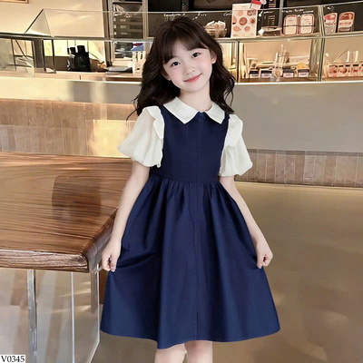 V0345 VÁY TAY BỒNG CHO BG