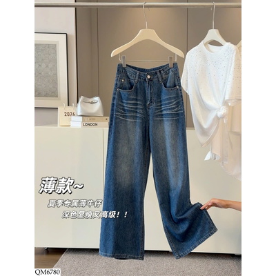 QM6780 QUẦN JEAN ỐNG RỘNG NHÀ ANNA