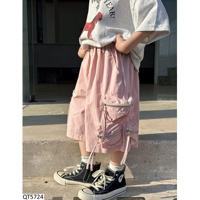 QT5724 QUẦN SHORT GIÓ TÚI HỘP TENCEL