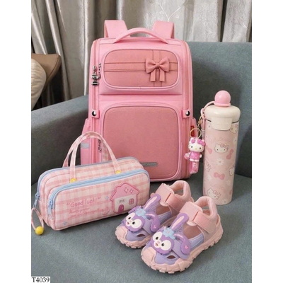 T4039 SET BALO GIÀY TÚI BÚT CHO BÉ