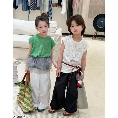 AG0098 ÁO SÁT NÁCH IN CHỮ XDJ