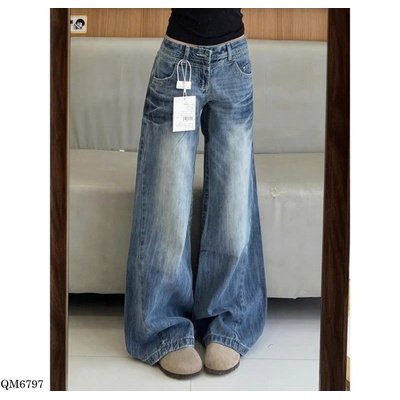 QM6797 QUẦN JEANS ỐNG LOE CHO NỮ