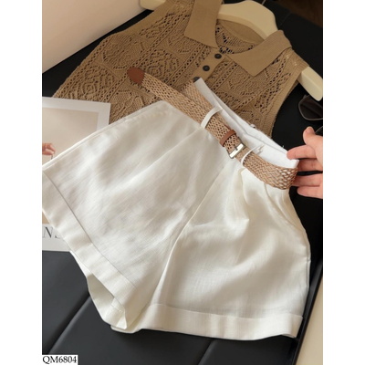 QM6804 SHORT ĐŨI LINEN ANNA