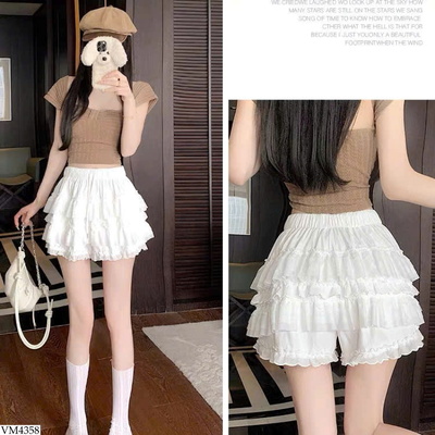 VM4358 CHÂN VÁY XÒE TẦNG CHO NỮ