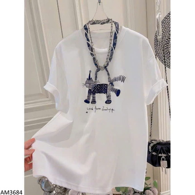 AM3684 ÁO CỘC TAY HOẠT HÌNH CHO NỮ