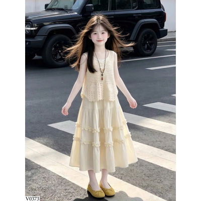 V0373 ĐẦM TẦNG CÔNG CHÚA CHO BÉ GÁI