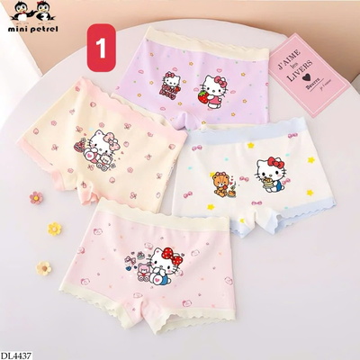 DL4437 SET 4 QUẦN CHIP ĐÙI HOẠT HÌNH CHO BÉ