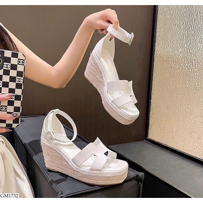 GM1732 DÉP NỮ QUAI NGANG CHỮ H CAO