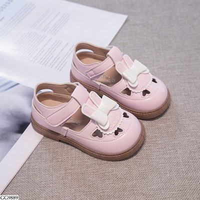 GG9889 GIÀY BÚP BÊ NƠ THỎ CHO BÉ GÁI