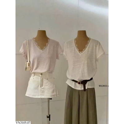 VN3105.07 SET 3 ÁO CỎ REN CHO NỮ