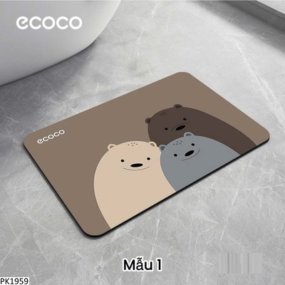PK1959 THẢM LAU CHÂN ECOCO