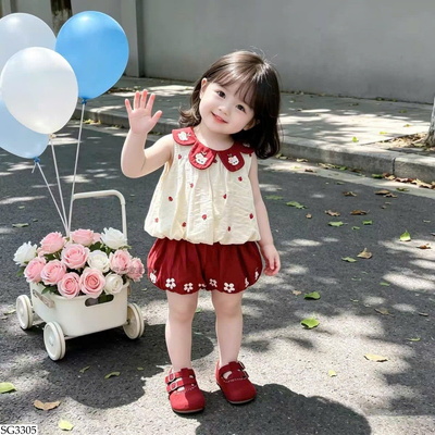 SG3305 SET ÁO MIX QUẦN BÍ