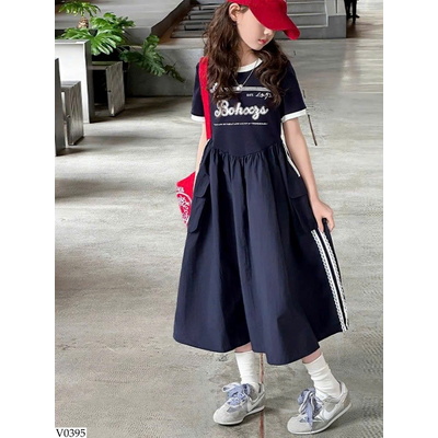 V0395 VÁY LIỀN THÂN DÁNG DÀI CHO BG