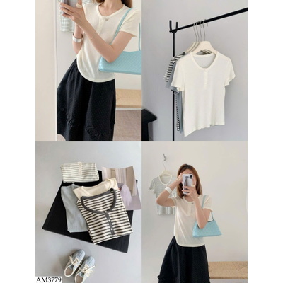 AM3779 ÁO THUN CỘC TAY CHO NỮ