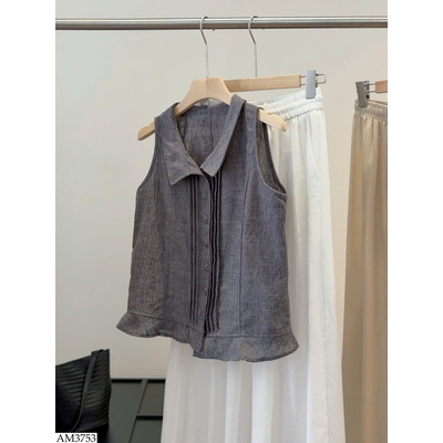 AM3753 ÁO SÁT NÁCH CỔ POLO CHO NỮ ANNA