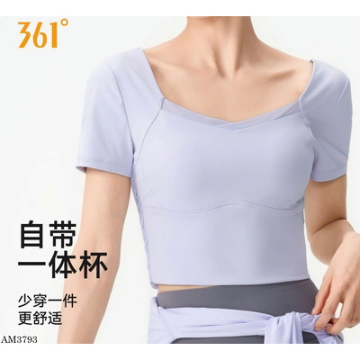 AM3793 ÁO TẬP YOGA TAY NGẮN MÙA HÈ DÀNH CHO NỮ