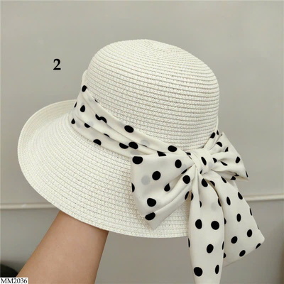 MM2036 MŨ NƠ CHẤM BI CHO NỮ