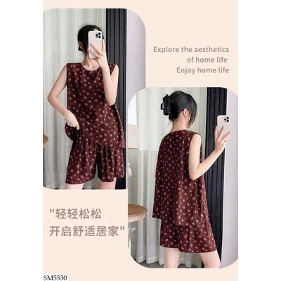SM5530 BỘ SÁT NÁCH MẶC NHÀ CHO NỮ