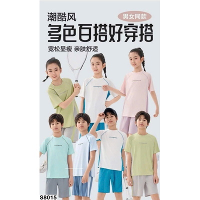 S8015 BỘ THỂ THAO TRẺ EM SIZE ĐẠI MỀM MÁT
