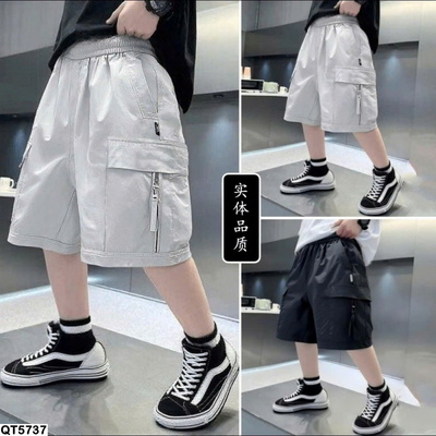 QT5737 QUẦN SHORT TÚI HỘP CHO BÉ TRAI