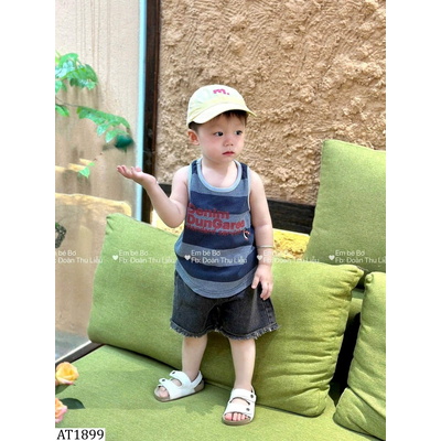 AT1899  ÁO BA LỖ KẺ NGANG ADBABY