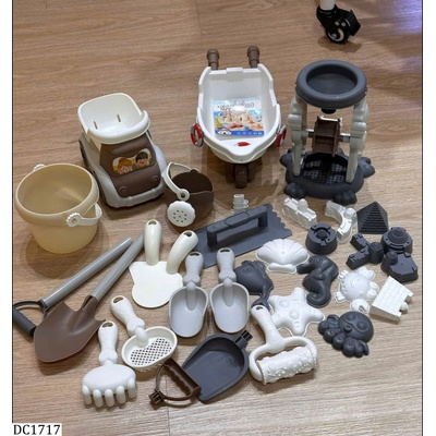 DC1717 SET 30 ĐỒ CHƠI XÚC CÁT ĐI BIỂN GẤP GỌN