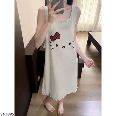 VM4385 VÁY SUÔNG BA LỖ MẶC NHÀ