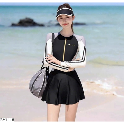 BM1118 SET BƠI DÀI TAY QUẦN SHORT YOUYOU