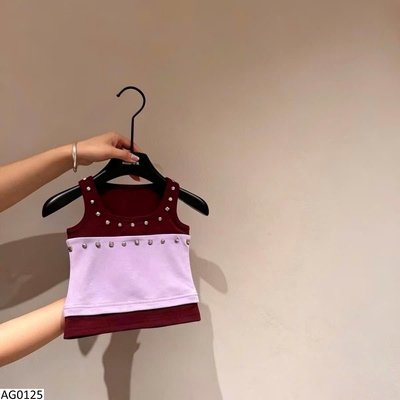 AG0125 ÁO SÁT NÁCH PHỐI MÀU CHO BG